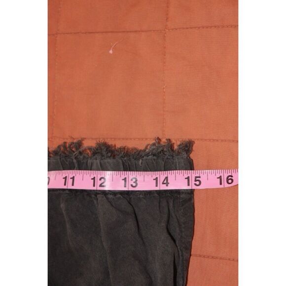 ANTHROPOLOGIE Cloth and Stone Wide Leg Cropped Jumpsuit Strapless in Medium - Picture 8 of 10